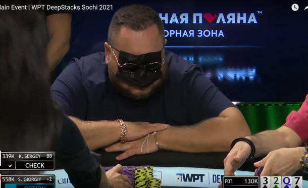 Wearing a mask doesnt makes it harder to play poker they all said What little they knew