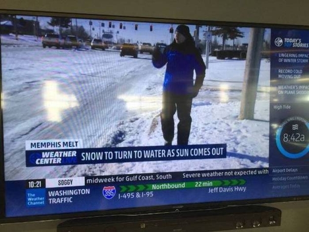 Weather Channel news scoop