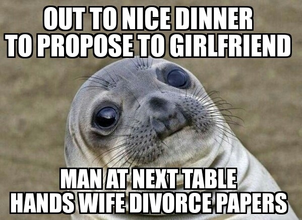 Weeks of planning ruined
