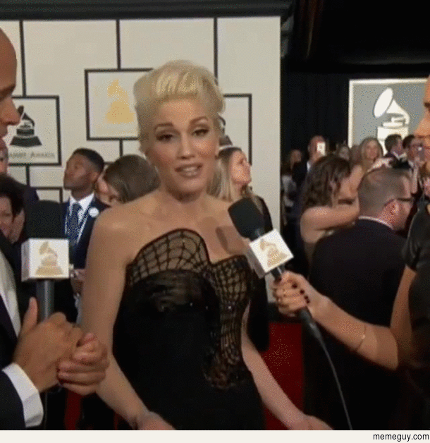Weird Al creepin on Gwen Stefani