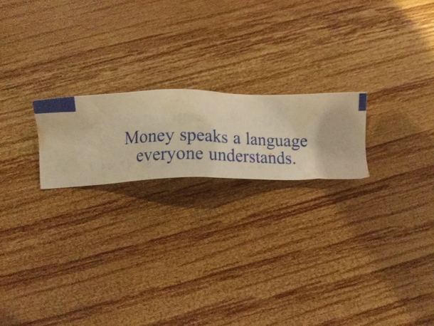 Weird capitalist fortune