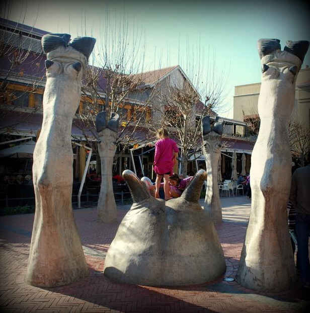 Weird sculptures Irene South Africa