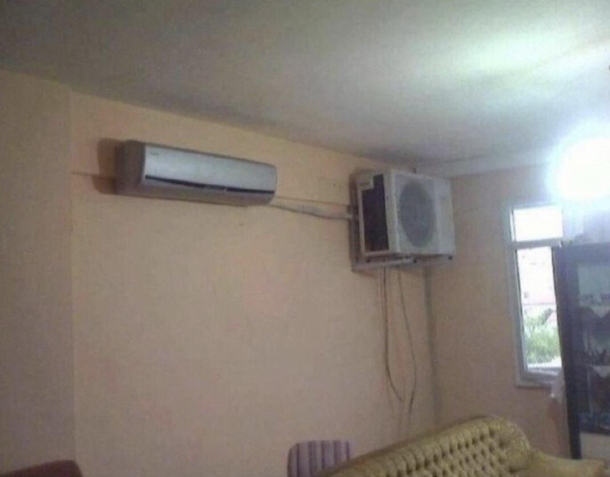 Weird weird Why isnt my room getting cooled