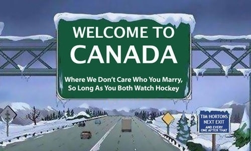 Welcome to Canada