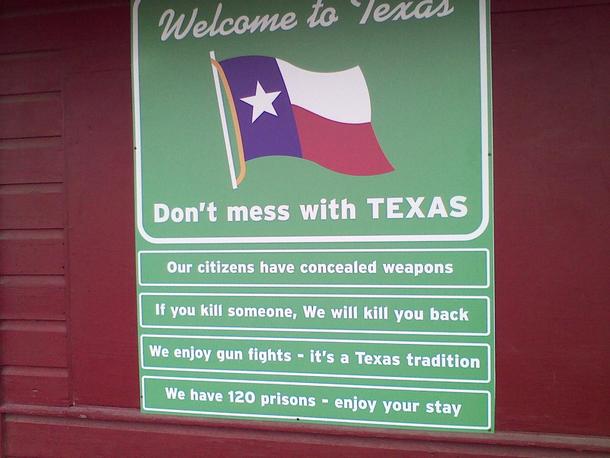 Welcome To Texas Meme Guy