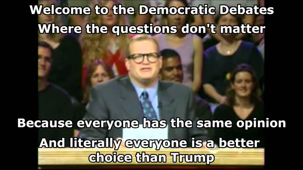 Welcome to the Democratic Debates