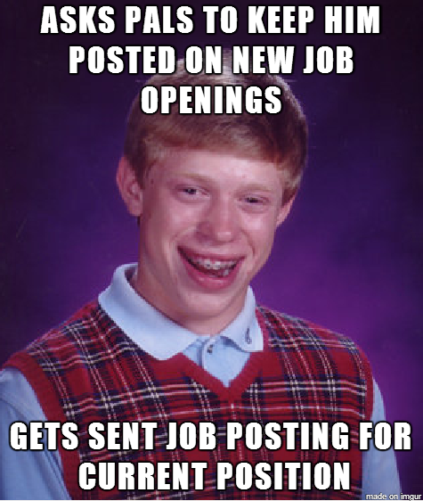 Welcome to unemployment