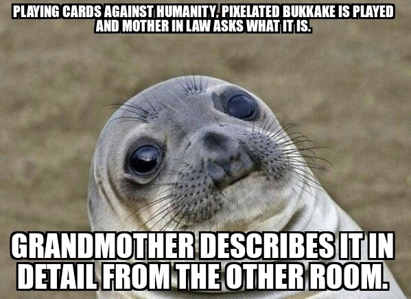 Well at least I didnt have to explain it