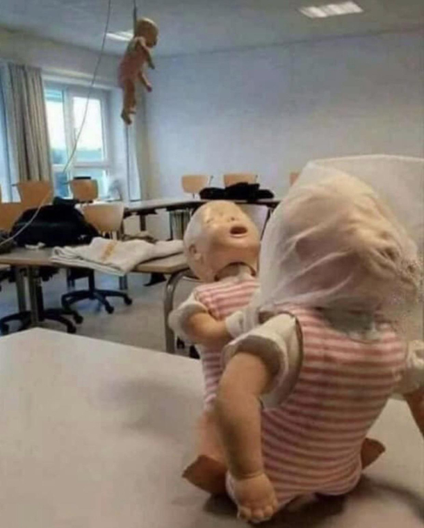 Well cpr class didnt have a sense of humor