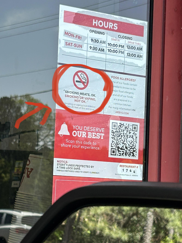 Well done Arbys