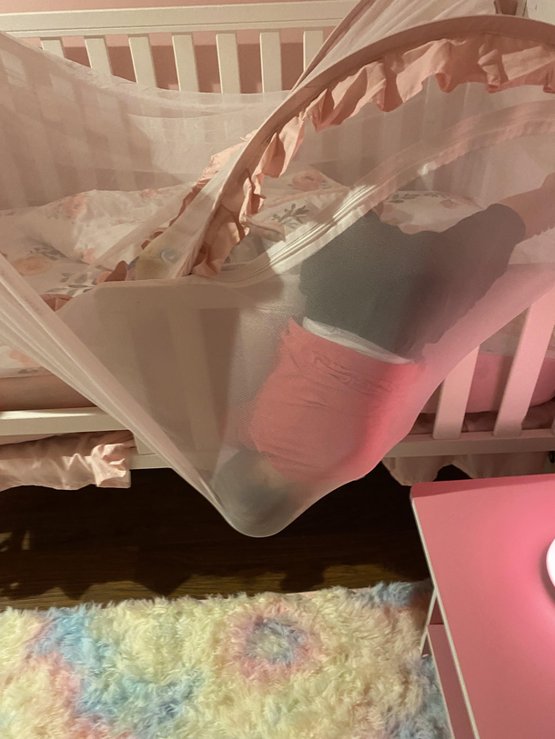 Well I guess it was the right decision to buy the safety net for my daughters crib 