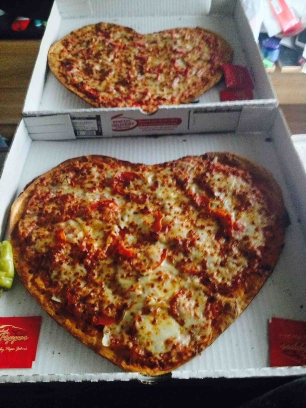 Well it wasnt my most romantic dinner but it hit the spot
