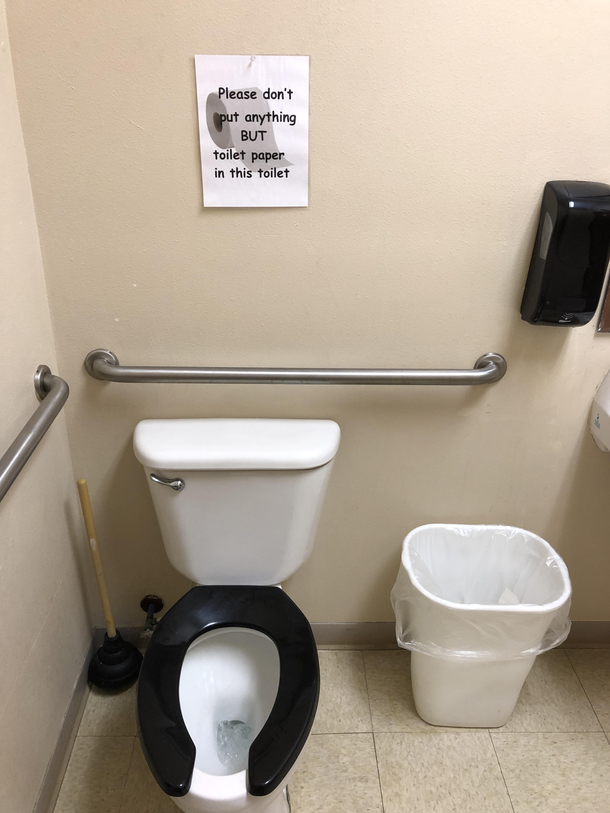 Well looks like Im gonna have to shit in the trash can then