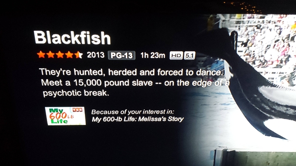 Well Netflix thats kind of insensitive