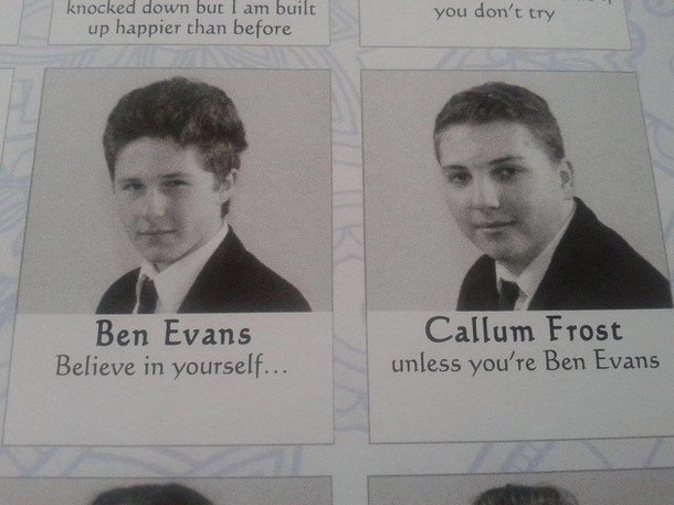 Well played Callum