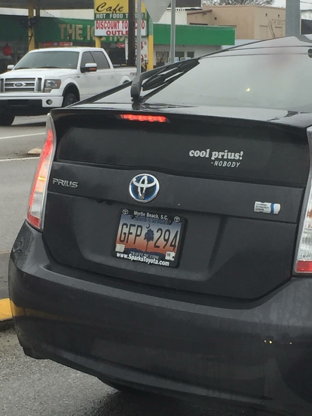 Well played Prius owner