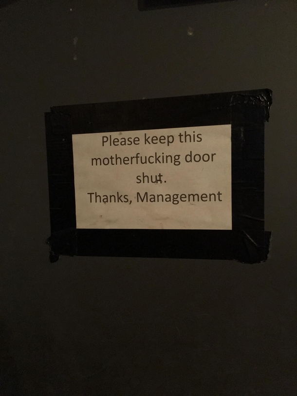 Well said passive aggressive management