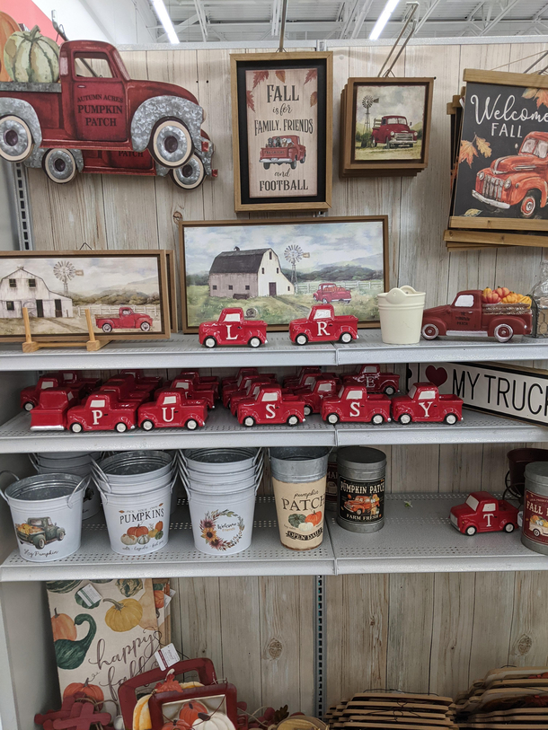 Well someone was having fun in my local Michaels