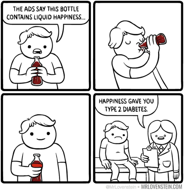 Well that gave him a lot of happiness