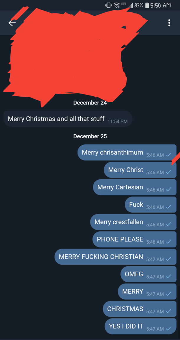 Well That happened