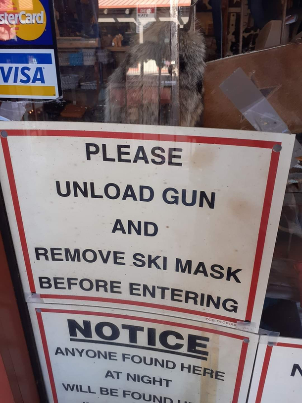 Well that solves our robbery problem