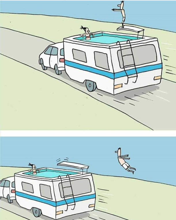 Well thats some calculated dive