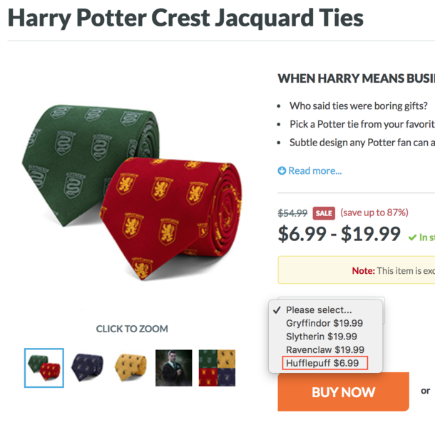 Well the prices check out