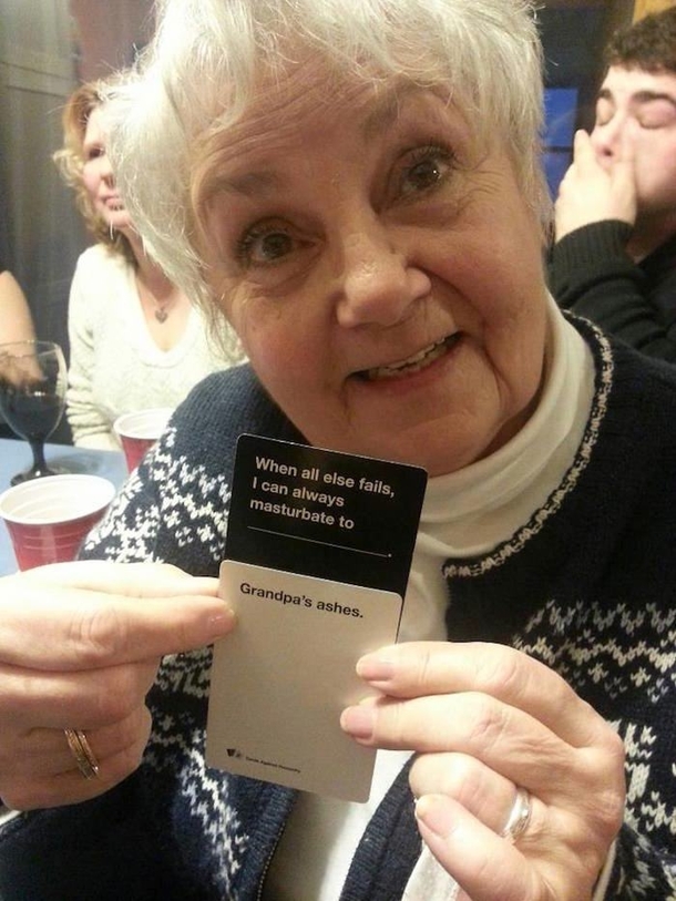 Well Then I think we can all agree grandma wins this round