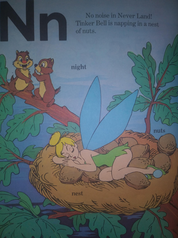 Well tonights bedtime story made me think of you dear Reddit Sleep well Be better than Tinkerbell -mom