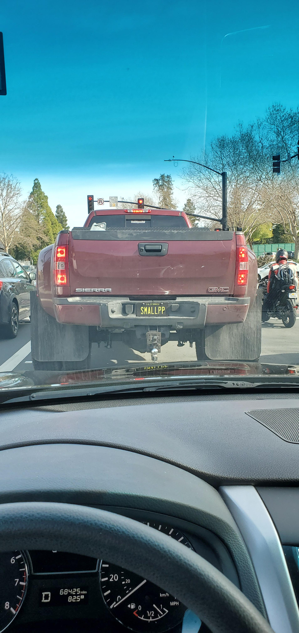 Well you gotta give it to him Hes got a big truck OC