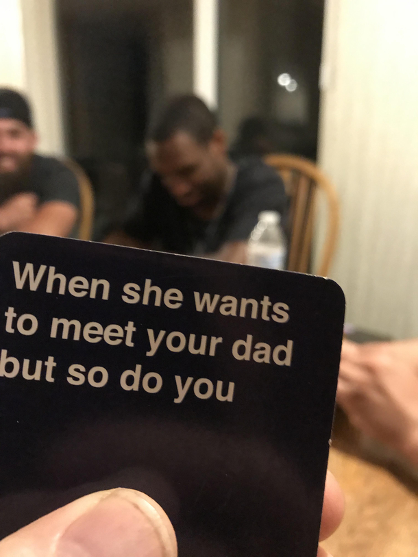 Welp - at least something in common