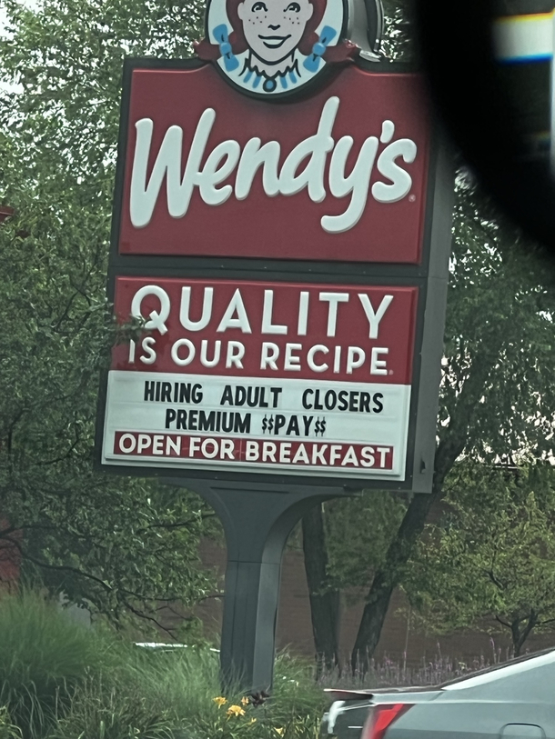 Wendys is getting real desperate