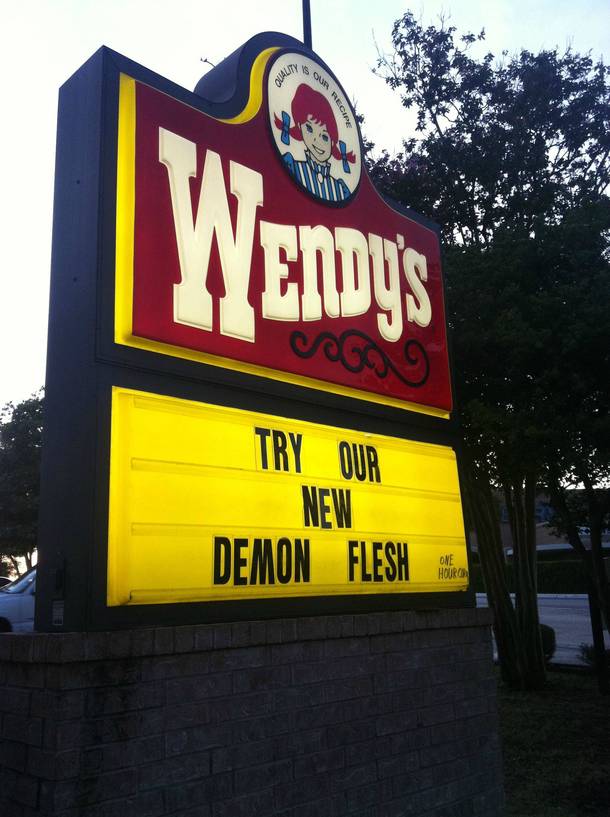 Wendys new meat sounds awsome