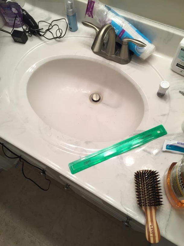 Went to get something out of my roommates bathroom