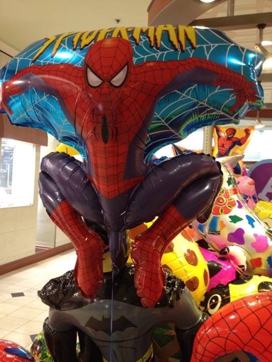 Went to go buy some balloons for my yo nephews Spiderman themed birthday party