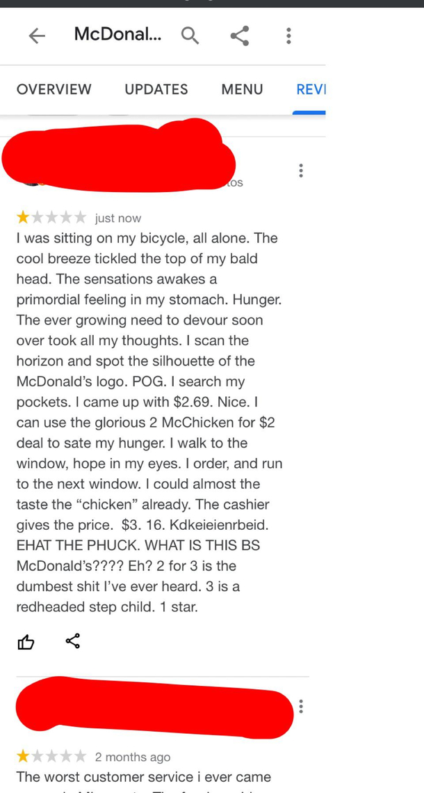 Went to leave a bad review Found Gold