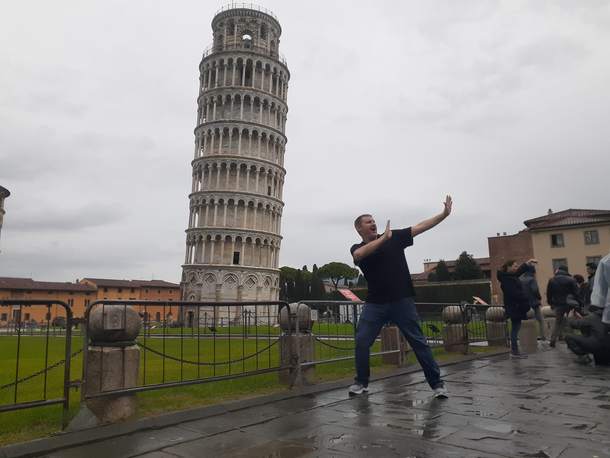 Went to Pisa this month never take pictures in a rush