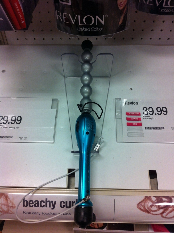 Went to Target for a curling iron thought I was in the wrong store for a moment