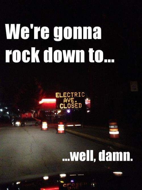 Were gonna rock down to
