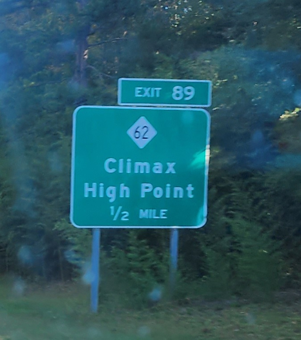 Were not quick on the uptake here in North Carolina Sometimes you gotta say it twice