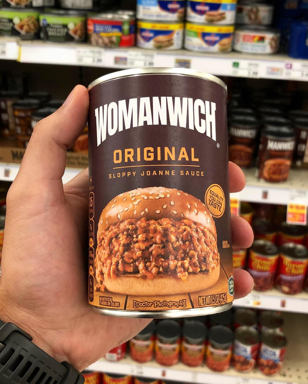 Weve solved sexism -Manwich