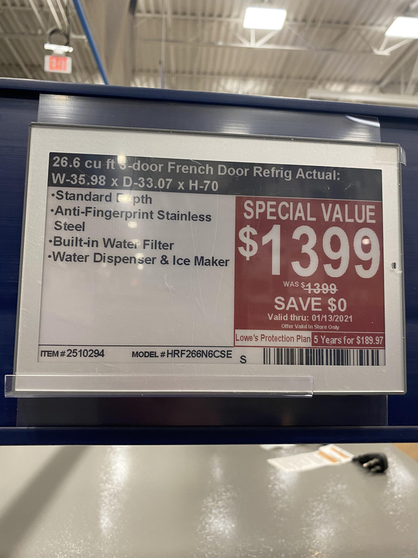 What a deal