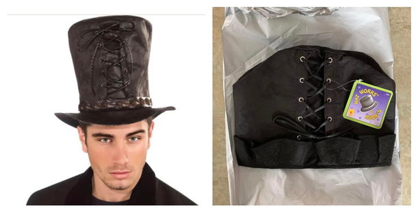 What a friend of mine ordered on a costume site and what she got