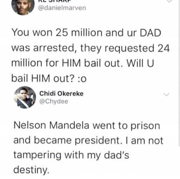 What a great son