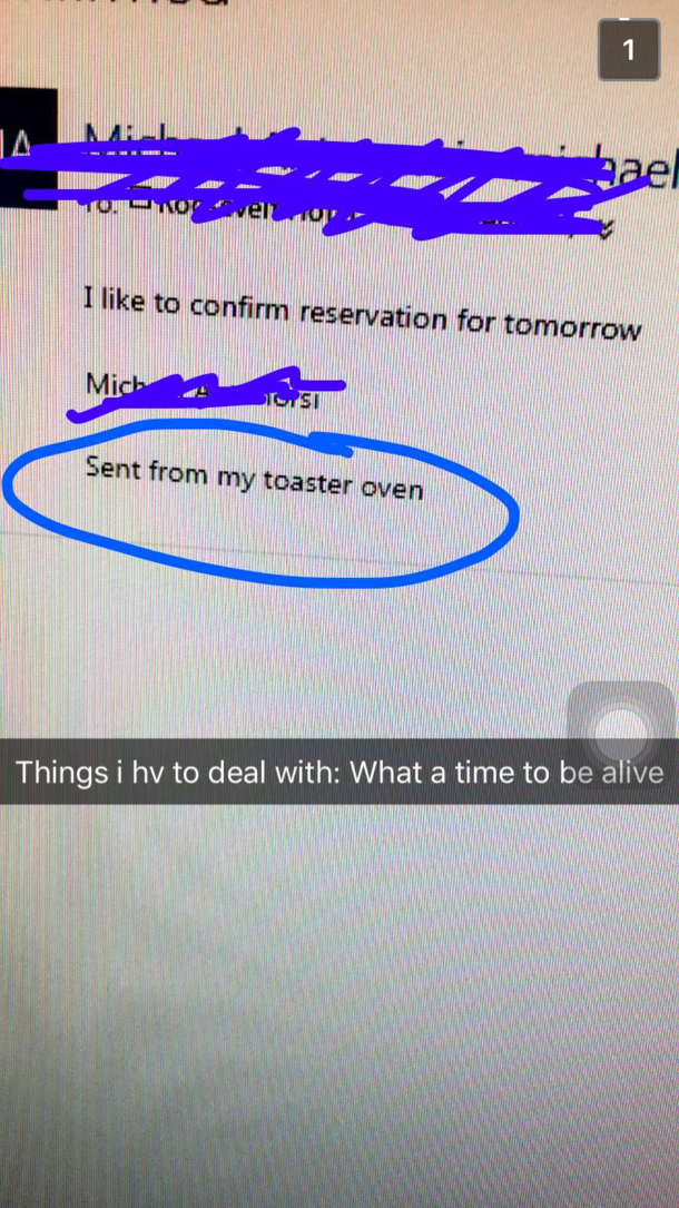 What a time to be alive