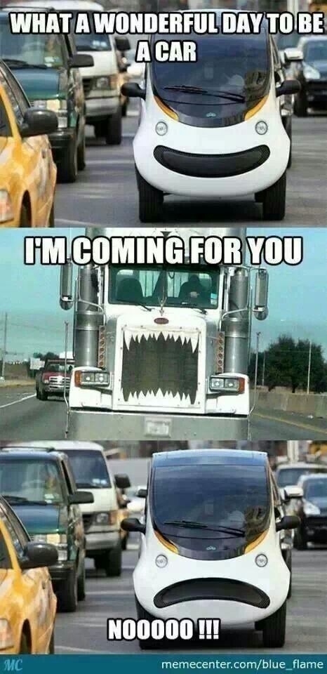 What a wonderful day to be a car