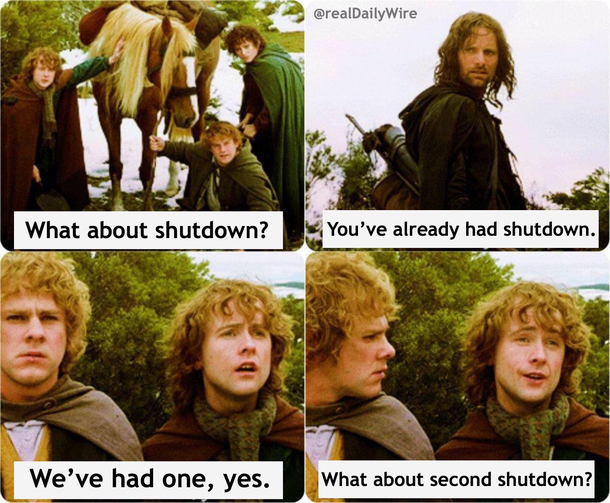 What about a second shutdown