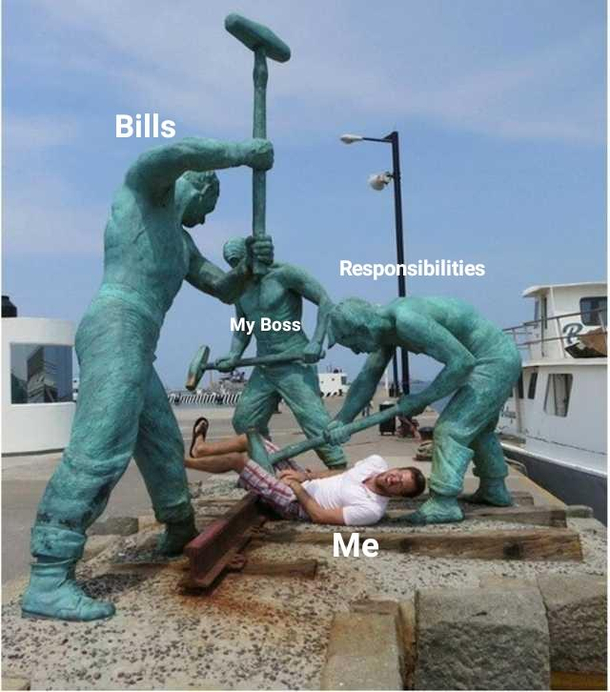 What adulting feels like