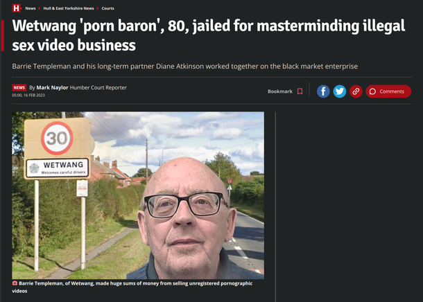 What an apt place for him to live