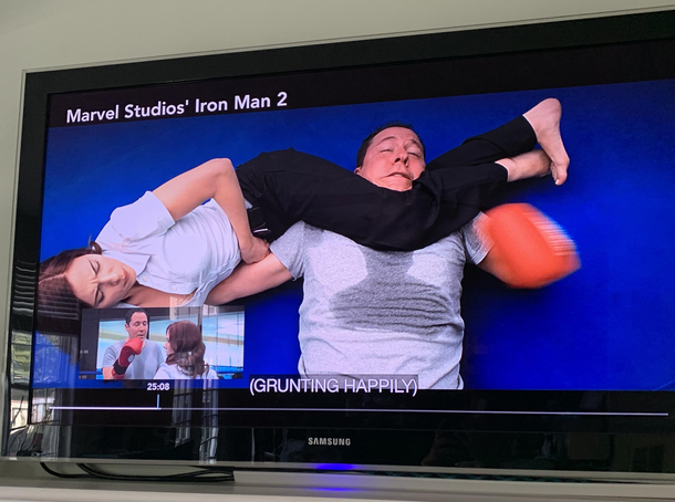 What did I just see in Iron man 